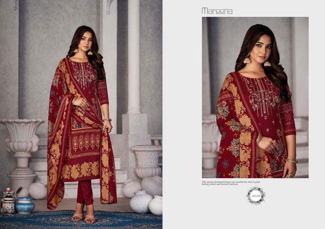 Mareena Vol 17 By Romani 1083 Series Ladies Dress Material wholesale market in Surat
